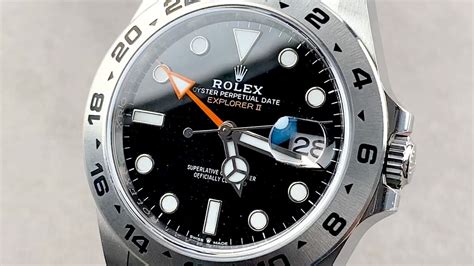 rolex explorer 2 black|Rolex explorer 2 release date.